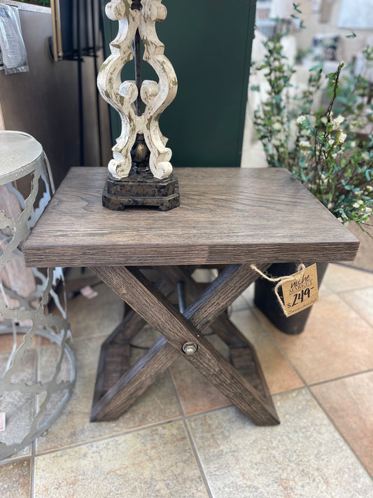 Crossroads Chairside Table