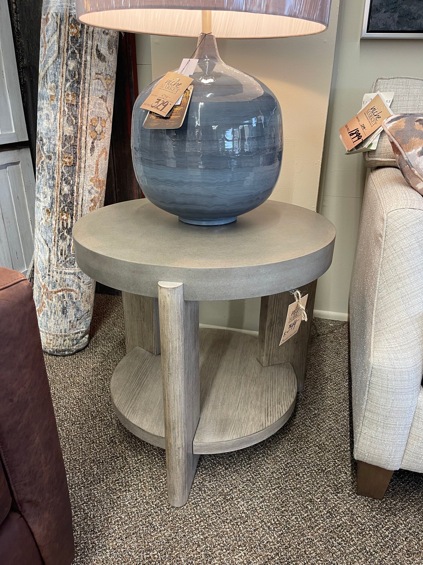 Affinity Round End Table